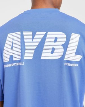 Sportswear Essentials Oversized T Shirt - Indigo Blue