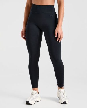 Staple Leggings - Black: The Ultimate High-Waisted Performance Wear
