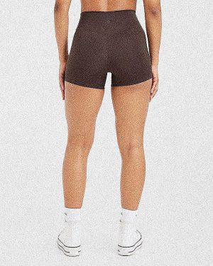 Staple Shorts - Coffee Brown: The Ultimate High-Performance Workout Essential