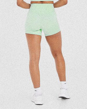 Staple Shorts - Mint Green: The Ultimate High-Waisted Workout Essential