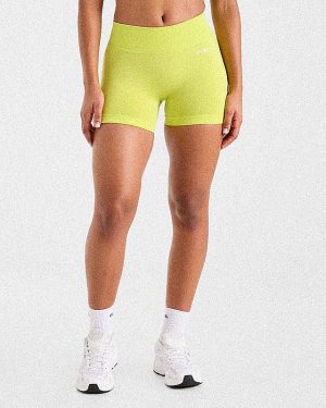 Adapt Seamless Shorts 4.5" Lime Green: The Ultimate Summer Fit