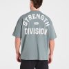 Strength Division Oversized T-Shirt - Slate Sage: The Ultimate Comfort & Style Guide