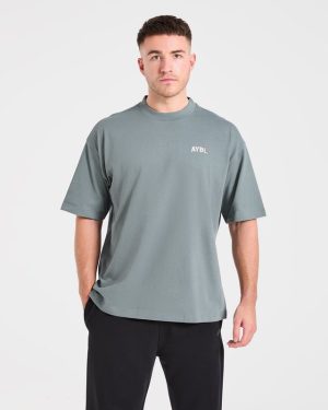 Strength Division Oversized T-Shirt - Slate Sage: The Ultimate Comfort & Style Guide