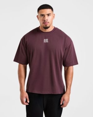 Strength Of Titans Oversized T Shirt - Smoke Berry: The Ultimate Comfort & Style Guide