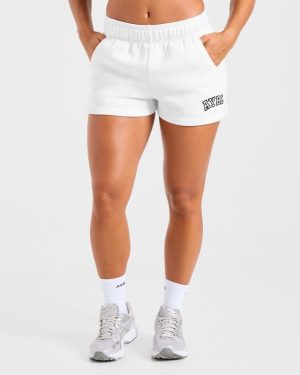Varsity 2.0 Oversized Shorts - Heather Grey: The Ultimate Comfort Staple