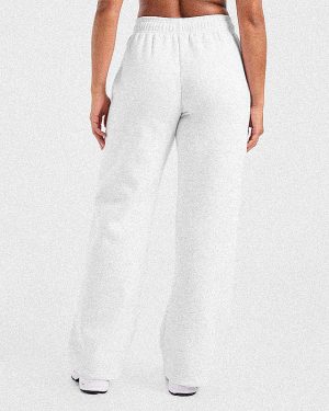 Varsity 2.0 Oversized Straight Leg Joggers - Heather Grey