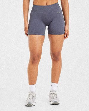 Adapt Seamless Shorts | 4.5" - Slate: The Ultimate Glute-Defining Activewear