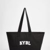 Varsity Tote Bag - Black: The Ultimate Daily Companion