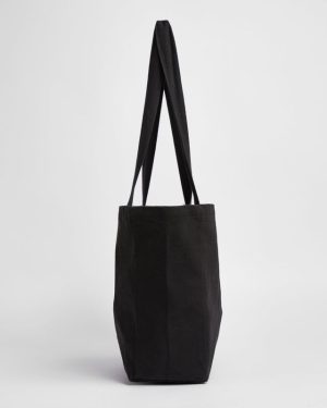 Varsity Tote Bag - Black: The Ultimate Daily Companion