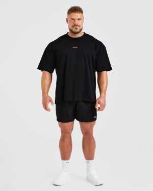 Wesley Vissers X Beyond Limits Oversized T-Shirt - Black/Charcoal