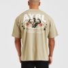 Wesley Vissers X Beyond Limits Oversized T Shirt - Deep Beige