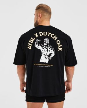 Wesley Vissers X Dutch Oak Oversized T-Shirt: The Ultimate Bodybuilding Lifestyle Essential