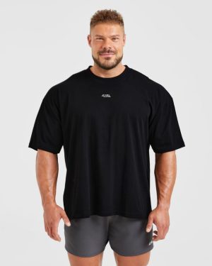 Wesley Vissers X Jacked Reacher Oversized T Shirt - Black