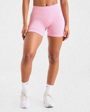 Adapt Seamless Shorts 4.5" - Spring Pink: The Ultimate Glute-Defining Activewear