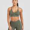 Adapt Seamless Sports Bra - Green: Ultimate Comfort & Support