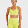 Adapt Seamless Sports Bra - Lime Green: The Ultimate Summer Performance Essential