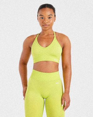 Adapt Seamless Sports Bra - Lime Green: The Ultimate Summer Performance Essential