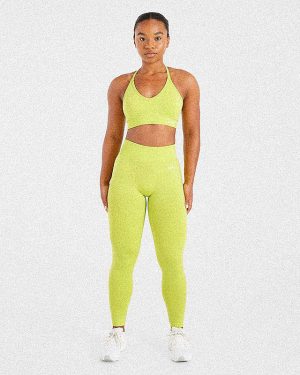 Adapt Seamless Sports Bra - Lime Green: The Ultimate Summer Performance Essential