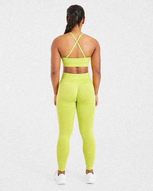 Adapt Seamless Sports Bra - Lime Green: The Ultimate Summer Performance Essential