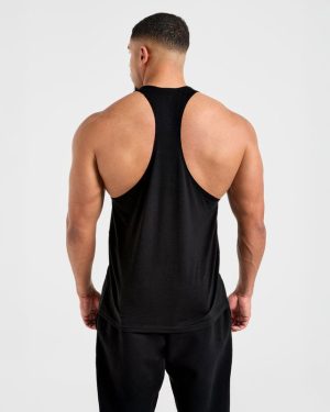 Apex Lifting Essentials Stringer - Black: The Ultimate Gym Companion